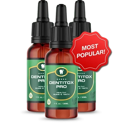Dentitox Pro 3 bottle package